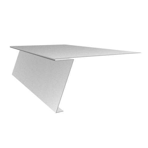 Preview: Startleiste / Traufblech für Stehfalzblech FixClick 2 m - 0,50 mm - 185 g/m² Alu-Zink-Legierung